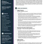 1 page modern Canadian Resume Writing Service