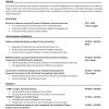 Electrical-Power and Control Engineer Resume Template